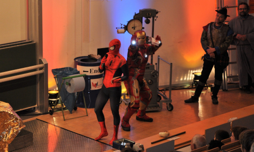 Ironman und Spiderman