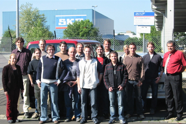 2005_Exkursion zu SKF Schweinfurt