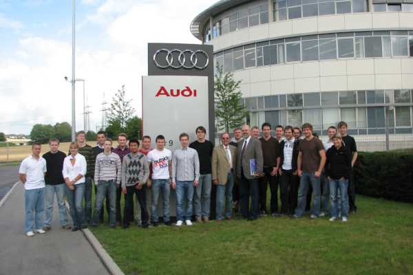2009 Exkursion zu Audi, Ingolstadt