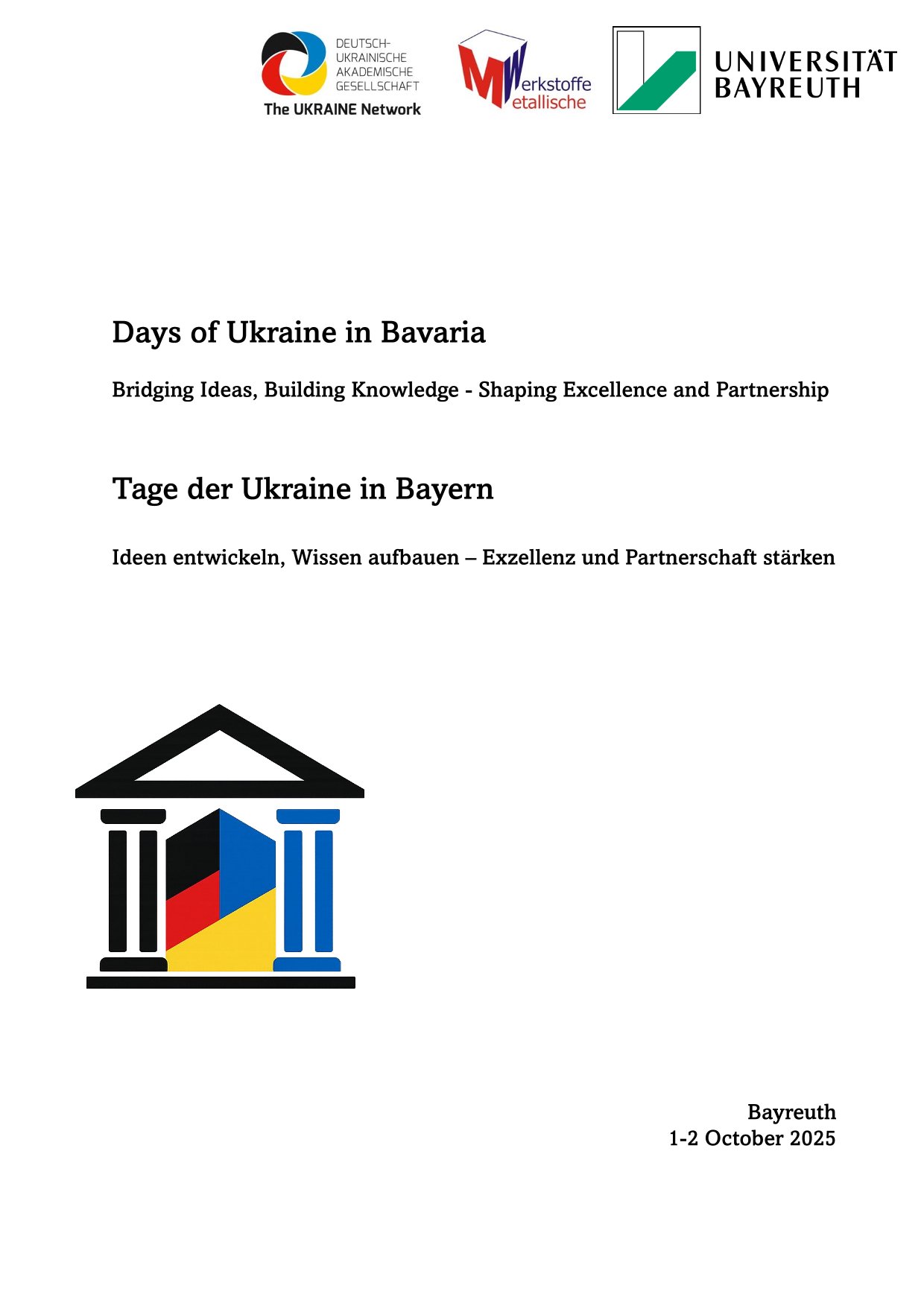 PDF Programme for the days of ukraine 2025